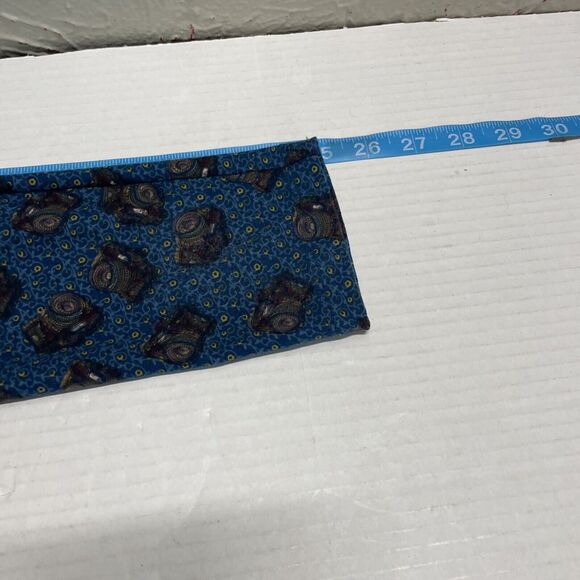 Lularoe One Size Photo Camera Leggings OS Blue High Rise - Picture 4 of 4